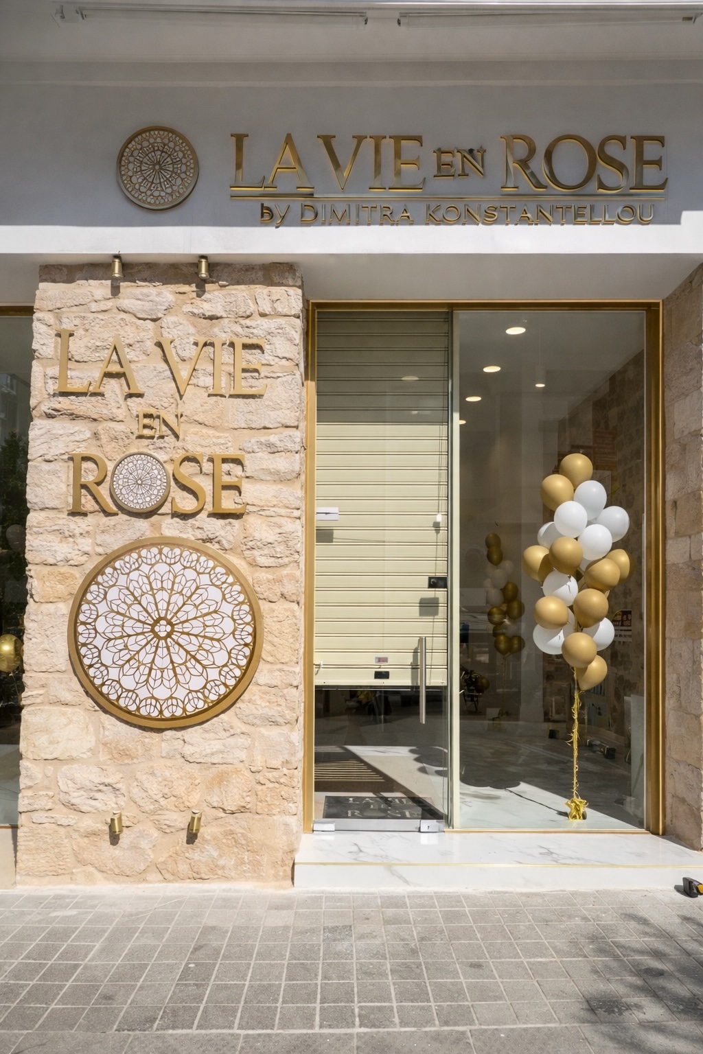 Εγκατάσταση ρολού ασφαλείας σε κατάστημα